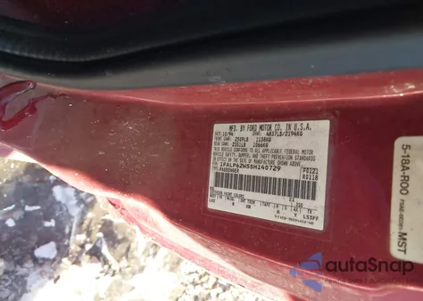 1995 Ford Thunderbird Lx z USA, uszkodzony, nr VIN 1FALP62W5SH140729